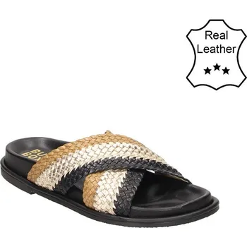 Dámské pantofle Bullboxer Beige/ Schwarz 9347209 38