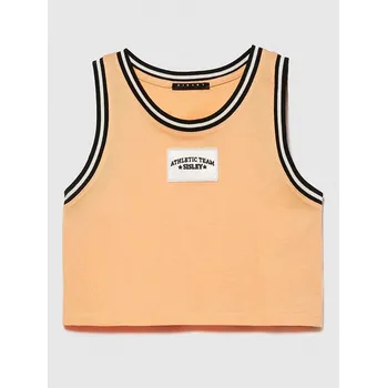 Dívčí tričko Tričko Sisley Orange 4316463 130