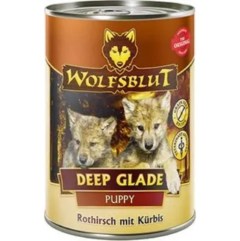 Krmivo pro psa Wolfsblut Dog Puppy Deep Glade konz. 395g