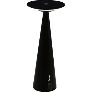 Stojací lampa Zafferano, Bezdrátová lampa Dama 29 cm černá - Formadore