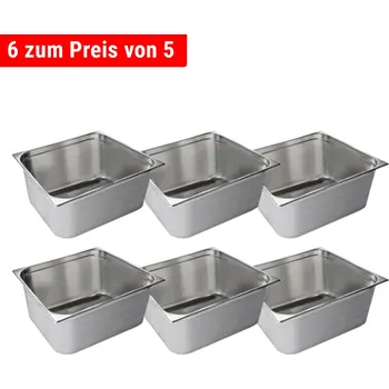 Dóza na potraviny G.Gastro Nerezová GN nádoba 2/1 - hloubka: 200 mm