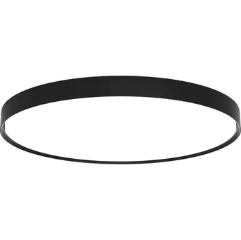 Louis Poulsen, Stropní svítidlo Slim Round Semi Recessed LED 3000K s opálovým difuzorem ovládání osvětlení Dali 68 cm černá - Formadore