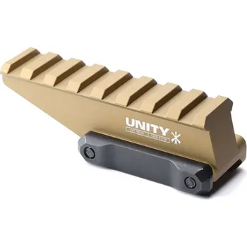 UNITY TACTICAL FAST ABSOLUTE RISER MOUNT SYSTEM - FDE