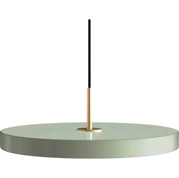 Osvětlení Umage, Závěsná lampa Asteria Plus se zlatým uchycením 43 cm olivová - Formadore