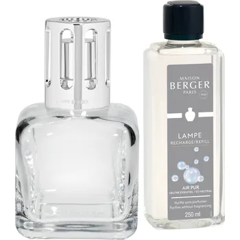 Maison Berger Paris, Katalytická lampa Ice Cube s neutralizátorem pachu Air Pur průhledná - Formadore