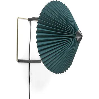 Nástěnné svítidlo Hay, Nástěnná lampa Matin 30 cm tmavě zelená - Formadore