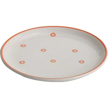 Talíř Zafferano, Snídaňový talíř Piatto Stencil 23 cm oranžový - Formadore