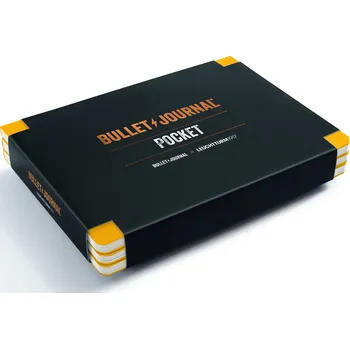 Diář Leuchtturm 1917, Notesy Bullet Journal, žluté, 3 ks - Formadore