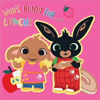 Setino • Dívčí ručník Zajíček Bing - motiv Who's ready for lunch - 35 x 35 cm