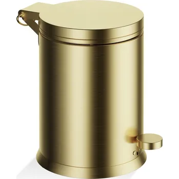 Odpadkový koš Decor Walther, Koš na odpadky do koupelny Classic Soft Close 28,5 cm zlatý mat - Formadore