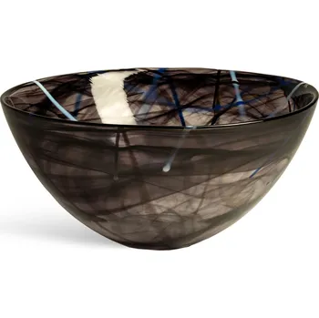 Kosta Boda, Servírovací mísa Contrast 35 cm černá - Formadore