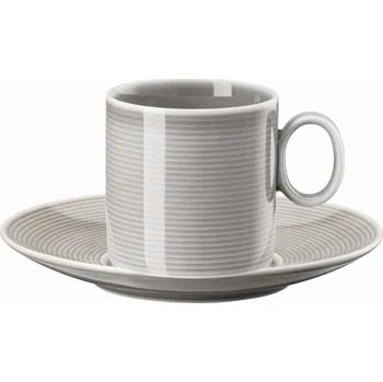 Stolování Rosenthal, Šálek na kávu Thomas Loft Moon Grey s podšálkem 210 ml - Formadore
