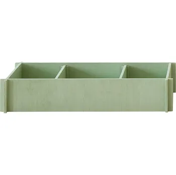 Úložný box Squarely, Stolní organizér BloomTRAY světle zelený - Formadore