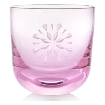 Sklenice Sklenice Korbička 200 ml pink