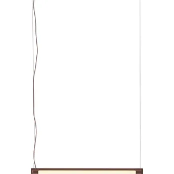 Muuto, Závěsná lampa Fine Suspension 60 cm vínově červená - Formadore