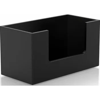 Zásobník na papírové ručníky Decor Walther, Box na kapesníky Brownie 13 x 26,5 cm černý - Formadore