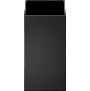Úložný box Decor Walther, Koupelnová dóza Corner 8 cm černá matná - Formadore