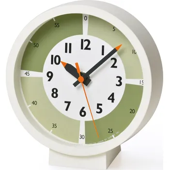 Budík Lemnos, Stolní hodiny Fun Pun Color zelené - Formadore