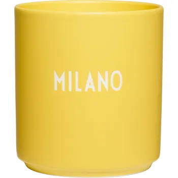 Design Letters, Hrnek Favourite Milano žlutý - Formadore