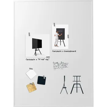 Magnetická kreslící tabulka Opinion Ciatti, Magnetická tabule Cartesio bílá - Formadore