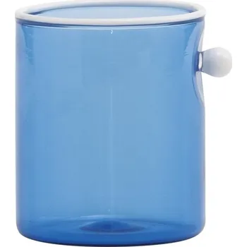 Sklenice Zafferano, Skleněný pohár Oyster 320 ml sytě modrý - Formadore