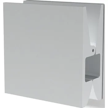 Držák na ručník Decor Walther, Držák na ručník Pinch čtvercový 10 cm stříbrný matný - Formadore