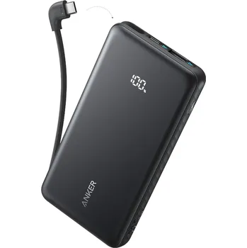 Powerbanka Powerbanka Anker Zolo 20000mAh, 22,5W s kabelem USB-C černá