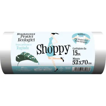 Pytle na odpadky Odpadkové pytle SMP Shoppy Rosa 30L, 15ks