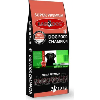 Krmivo pro psa Bardog Super premium Senior & Light Hmotnost: 13 kg