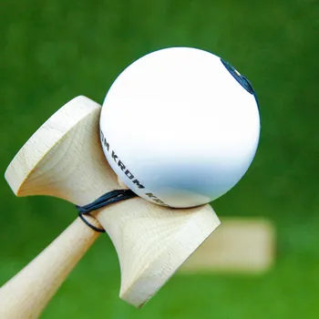 Žonglování KROM POP LOL kendama - žonglovací dřevěná hračka Barva: Bílá