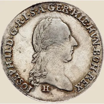 1/4 Tolar Křížový Josef II. 1788 H 7.39 g