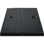 MIDAS Poklop B125 do 12,5t DN 600x600 hranatý, SMC,h=70 mm, uzam. s těsněním 760x760 mm