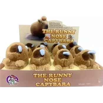 Hračka pro nejmenší Kapybara s natahovací nudlí