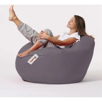 Sedací pytel Sedací vak Hanah Home Premium XXL tmavě šedý