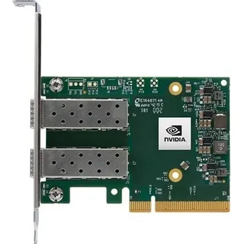 Síťová karta Dell NVIDIA ConnectX-6 Lx Dual Port 25G SFP28 PCIe Full Height +Sec Síťová karta, PCIe, 25GbE, 2× SFP28, plná výška, pro PowerEdge R470, R570, R670, R6715, R6725, R770, R7715, R7725 540-BFWK