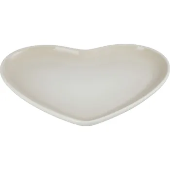 Talíř Le Creuset, Talíř Heart 23 cm béžový - Formadore
