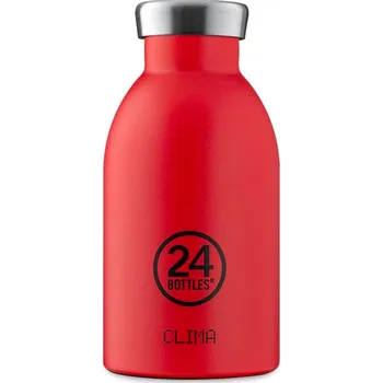 24Bottles, Termoska na nápoje Clima Chromatic 330 ml červená - Formadore