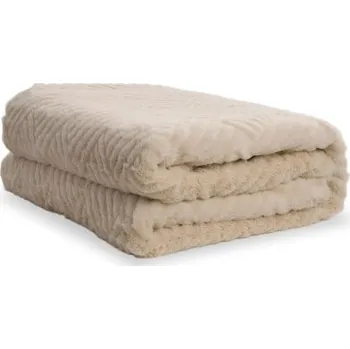 deka Oboustranná deka BP2W-1515, 150 x 150 cm, béžová - A FLEXISPOT