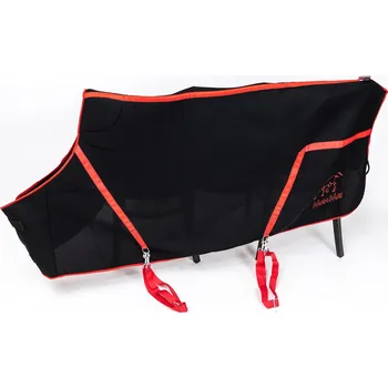 Deka pro koně ManMat UNIVERZÁLNÍ STÁJOVÁ deka - světle zelená + černá Velikost M