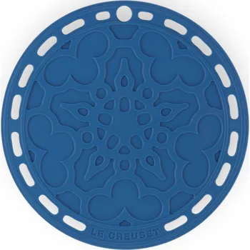 Úložný box Le Creuset, Podložka pod horké nádobí Le Creuset se vzorem 20 cm marseillsky modrá - Formadore