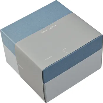 Vánoční dekorace Semikolon, Dárková krabice Natural Affair M, modrošedá - Formadore