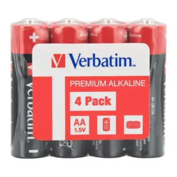 Článková baterie Alkalické AA baterie 4ks/pack (smršťovací fólie)