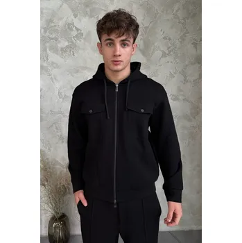 Pánská mikina Pánská mikina Armani Exchange XM000967AF16222 černá Velikost: XXL