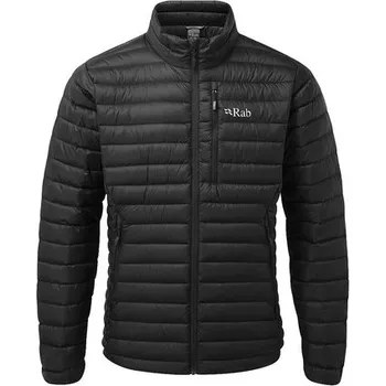 Rab Microlight Down Jacket, black - pánská péřová bunda XL + Doprava zdarma