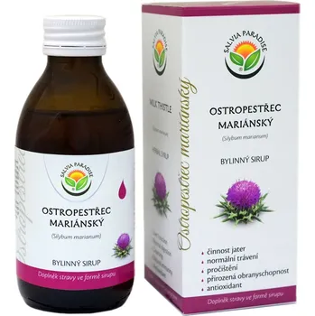 Zdraví Salvia Paradise Ostropestřec mariánský DS sirup 180 ml