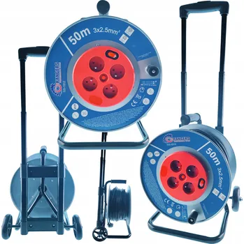 Prodlužovací kabel Prodlužovací kabel na bubnu 50m s rukojetí RS1610 ONDRAGON