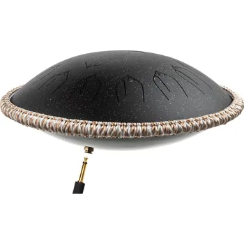 Shamann 14" 15 Notes with EQ D Kurd 432Hz Spackle Black Tongue Drum