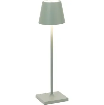 Lampička Zafferano, Stolní lampa Poldina Micro 27,5 cm šalviově zelené - Formadore