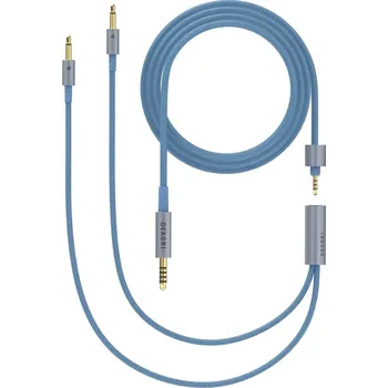 Příslušenství pro sluchátka Dekoni Audio Ensemble 4.4mm 64" Nylon Wrapped 3.5mm Kabel pro sluchátka (Jako nové)
