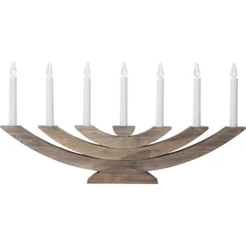 Hnědá vánoční světelná dekorace Navida – Star Trading ID_1692546